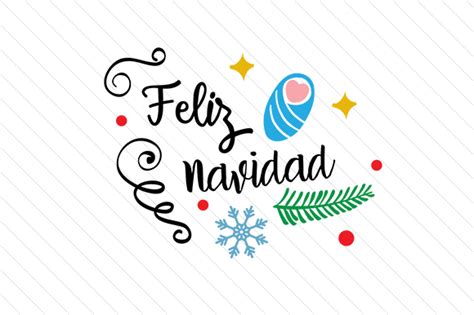 Feliz Navidad Archivo De Corte SVG Por Creative Fabrica Crafts