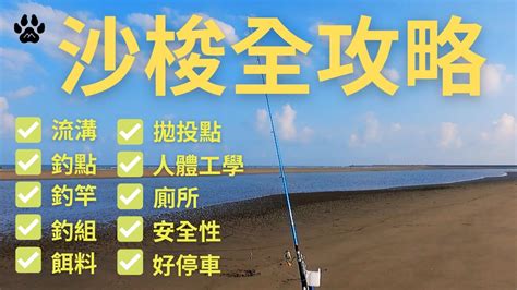 釣沙梭全攻略一次滿足山狗大釣魚fishing台湾釣り遠投沉底灘釣沙梭幸福沙灣南寮漁港 Youtube