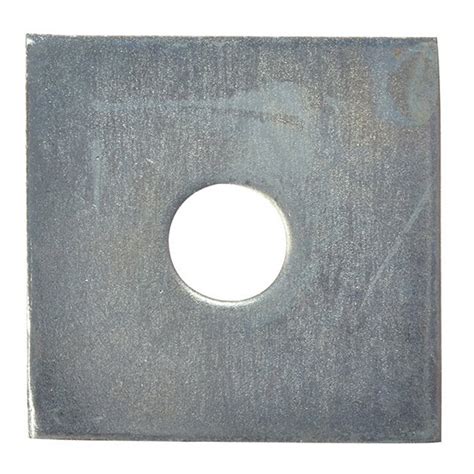 M12 Square Plate Washers Galvanised