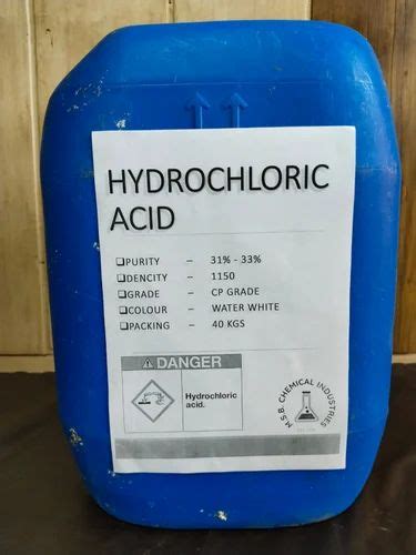 For Industrial Hydrochloric Acid In Noida Kg At Rs Kg In