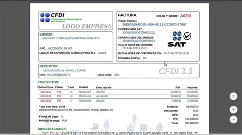 Factura Sat Lo Que Tienes Que Saber De La Factura Digital 33 Del Sat