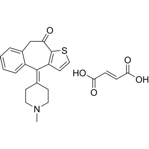 Ketotifen fumarate (HC 20511 fumarate) | Histamine 1 Receptor Blocker ...