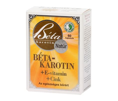 DR CHEN Béta karotin E vitamin cink kapszula 60x BENU Gyógyszertár