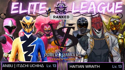 Power Rangers Legacy Wars Ranked Elite League Battle Aiyon Vs Dayne