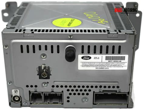 2010 2012 Ford Fusion Radio Stereo Cd Mechanism Player Be5t 18d822 Ab