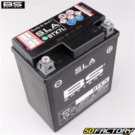 Batterie BS Battery BTX7L 12V 6 3Ah Acide Sans Entretien Hanway