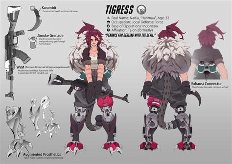 ArtStation Tigress Harimau Overwatch Fan Hero Concept Take 2