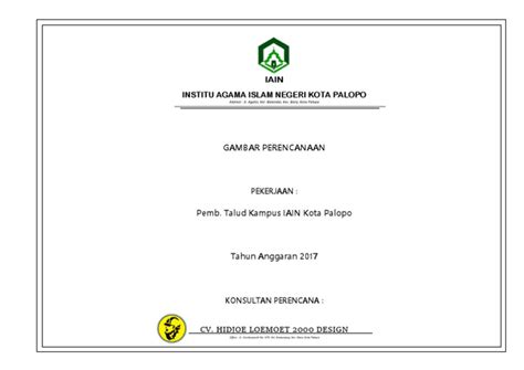 Halaman Unduh Untuk File Contoh As Built Drawing Yang Ke 26