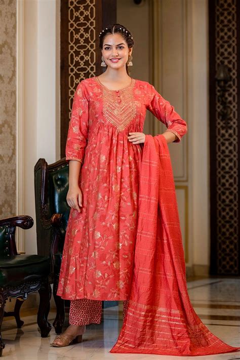 Muslin Silk 3 Piece Suit Andhaz In