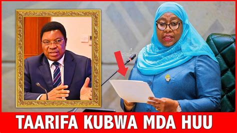 BREAKING RAIS SAMIA AMTUMBUA KIONGOZI HUYU MKUBWA SERIKALINI MDA HUU