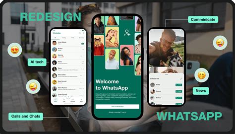 Whatsapp Uiux Redesign Behance