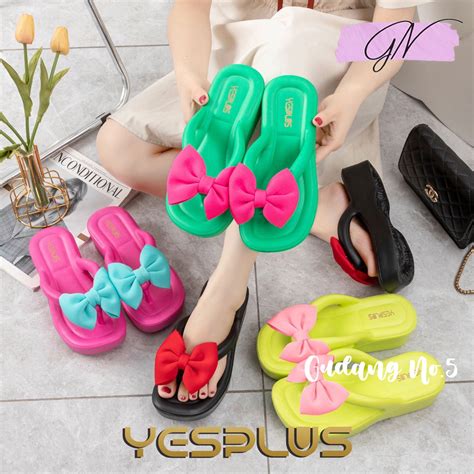 Jual Gn Sandal Jepit Jelly Anti Slip Sandal Wanita Korean Style