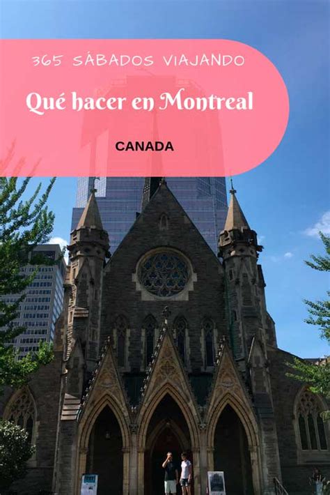 Qué hacer en Montreal GUÍA COMPLETA Y MAPA