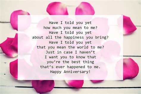 Anniversary Poems | Image And Text Poems | QuoteReel