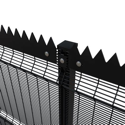 Galvanized Reinforced High Security Fence Anti Climb Welded Mesh