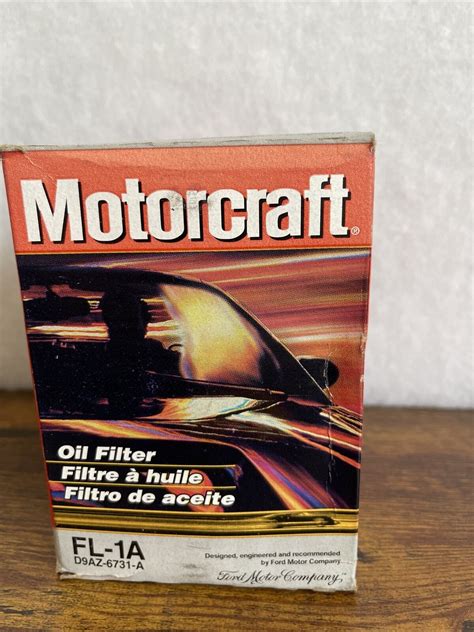 Genuine Oem Motorcraft Fl A Engine Oil Filter D Az A Fl A Ebay