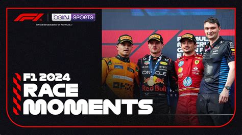 Podium Celebrations Formula 1 Emilia Romagna Grand Prix 2024 Bein