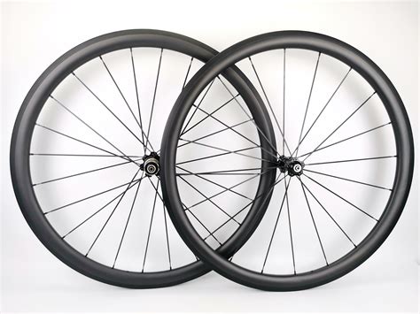 700C Full Carbon 38mm Depth Road Bike Carbon Wheelset 25mm Width ...