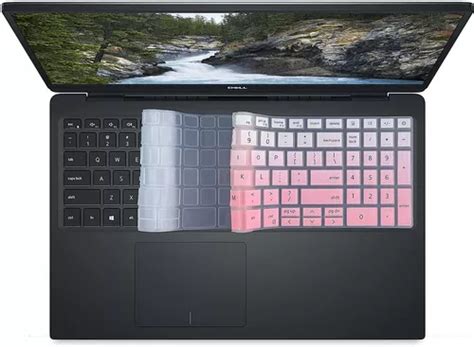 2 Fundas De Silicona Para Teclado Dell Inspiron 15 Rosa Cuotas Sin