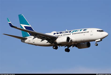 C GWBX WestJet Boeing 737 7CT WL Photo By Jon Marzo ID 1438980