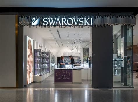 Swarovski Shop At Central World Bangkok Thailand Sep 2 2018