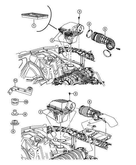 Dodge Challenger Coolant Hose Diagram