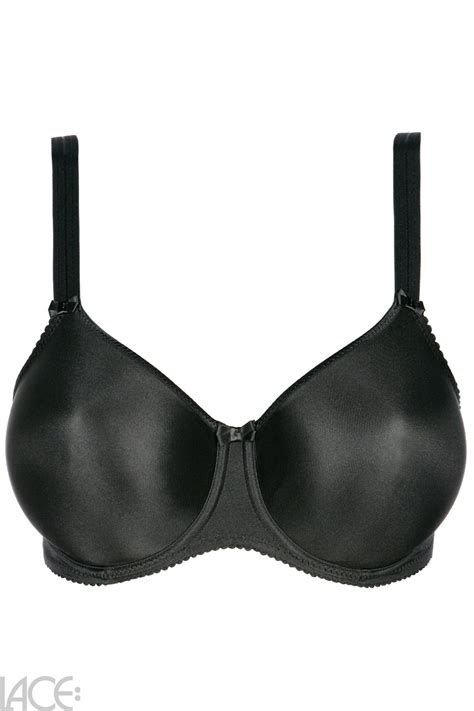 Primadonna Lingerie Satin Beha Voorgevormde Cups D H Cup Black Lace
