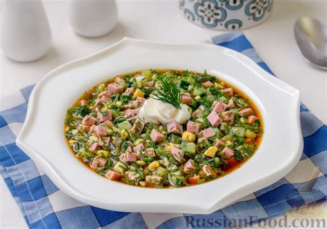 Окрошка, рецепты на RussianFood.com: 374 рецепта окрошки