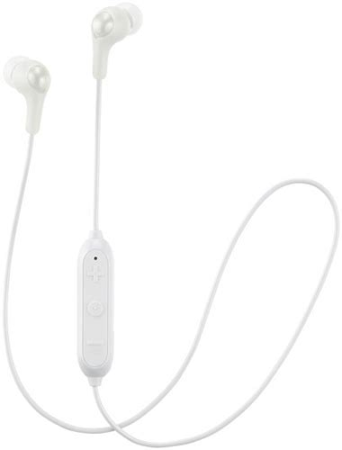 Беспроводные наушники с микрофоном Jvc Gumy Wireless White HA FX9BT W