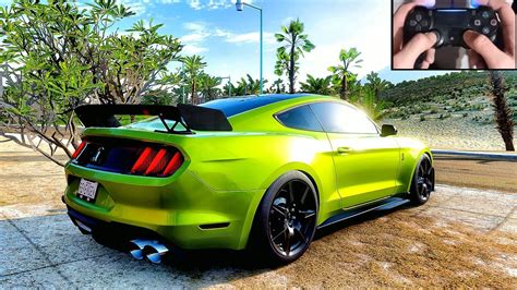 1140hp Ford Mustang Shelby Gt500 Forza Horizon 5 Dualshock 4 Gameplay Youtube