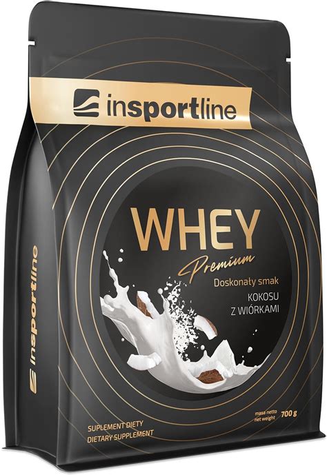 Od Ywka Bia Kowa Insportline Bia Ko Serwatkowe Whey Premium G Ceny