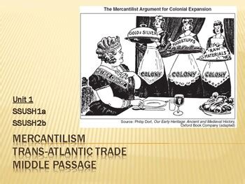 History Mercantilism Trans Atlantic Trade And Middle Pasage By Neely