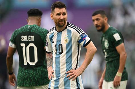 WM Spiel Gegen Saudi Arabien Lionel Messi Verliert Auftakt Mit