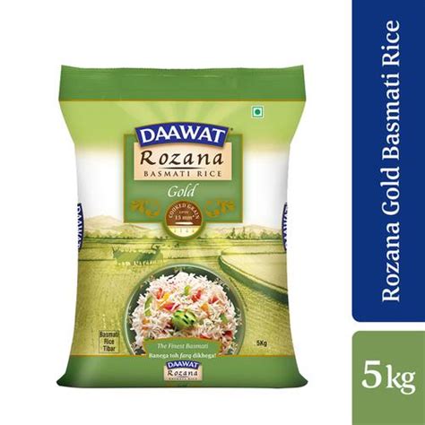 Buy Daawat Basmati Rice Rozana Gold Kg Pouch Online At Best Price Of