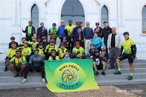 Ciclistas Participam Da Inaugura O Do Trecho Tur Stico Caminho Pro