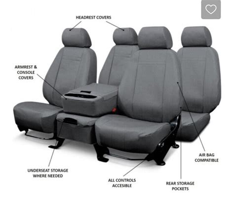 Caltrend Ty515 01da Duraplus 1st Row Black Custom Seat Covers For Sale Online Ebay