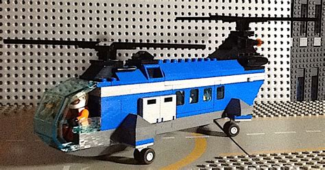 Lego Helicopter MOC by MartenFerret on DeviantArt