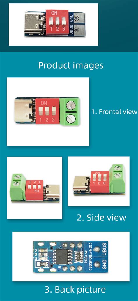 Pdsink Pd Decoy Module Qc Pd Fast Charging Test Board V Chinalctech