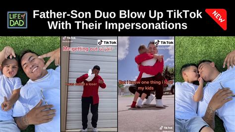 Father Son Duo Blow Up Tiktok With Their Impressions Youtube