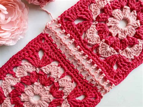 Crochet Lace Join Method For Squares Or Motifs Tutorial