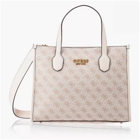 Bolsa Tote Beige Guess Nueva Y Original Meses sin interés