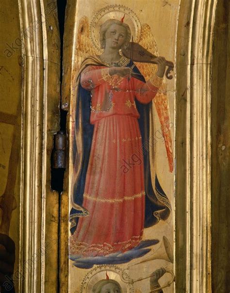 Beato Angelico Ange musicien 1433 Dune série de douze anges