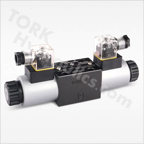 4we Series Solenoid Directional Control Valves Tork Hydraulics