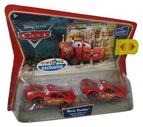 Disney Cars Tongue Lightning McQueen Movie Doubles Toy Car Set - (Toys ...