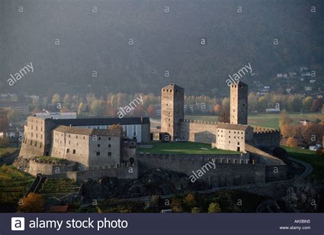 Castello Grande Bellinzona Stock Photo Royalty Free Image 8481940