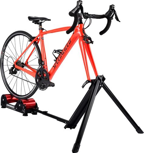 LONGWHEEL Portable Bike Trainer Stand With Tote Bag Stainless Steel