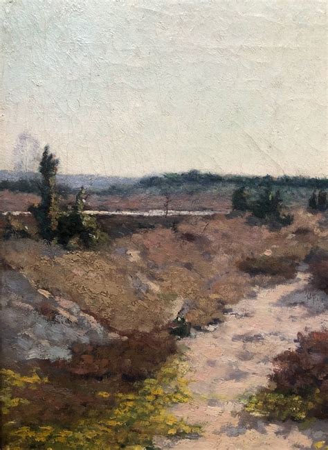 Proantic Country Landscape 1893 Oil On Canvas Painter To Discover