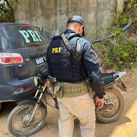 Prf Em Roraima Recupera Duas Motocicletas Adulteradas Pol Cia