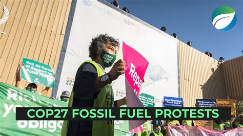 Activists Protest Fossil Fuel Funding At Cop27 Youtube