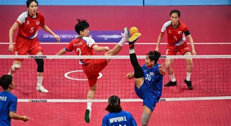 Thai Takraw Teams Soar To Victory At Asian Games